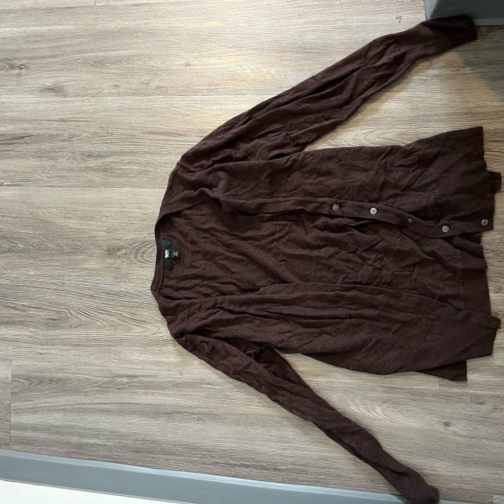 Mossimo Supply Co Brown Lightweight Shirt Jacket